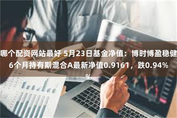 哪个配资网站最好 5月23日基金净值：博时博盈稳健6个月持有期混合A最新净值0.9161，跌0.94%